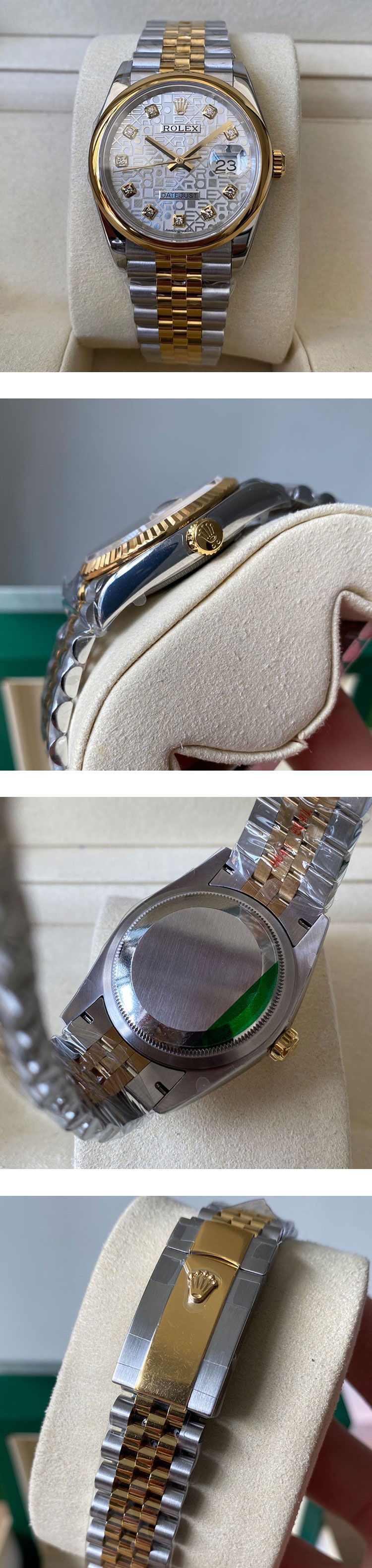 【紳士腕時計】ロレックスコピー116203 デイトジャスト 36mm シルバー コンピューター 魅力が満載
