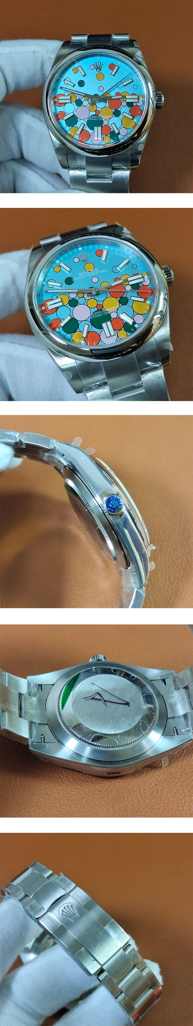 高品質ブランド時計コピー オイスター パーペチュアル M124300-0008 アニュメーション 41mm 新作掲載