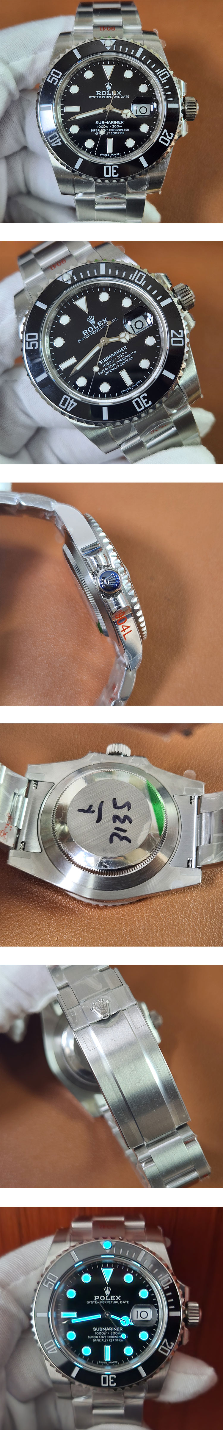 NOOB製V12 ロレックス サブマリーナー 116610LN 3135ムーブメント 40mm
