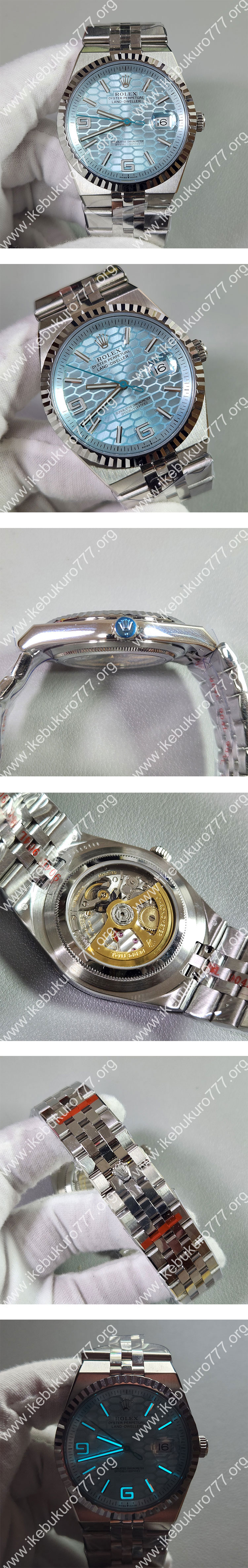 ES工場 ロレックス ランドドゥエラー M127336-0001 スーパーコピー アイスブルー