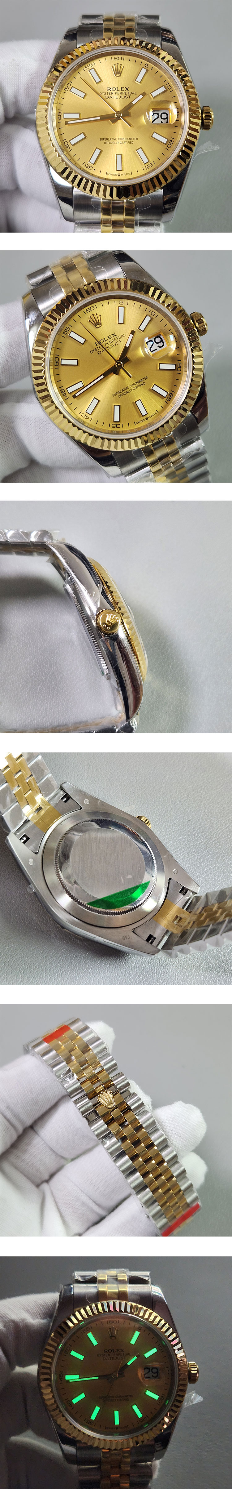 店長と直々連絡ROLEXデイトジャスト126333-0012