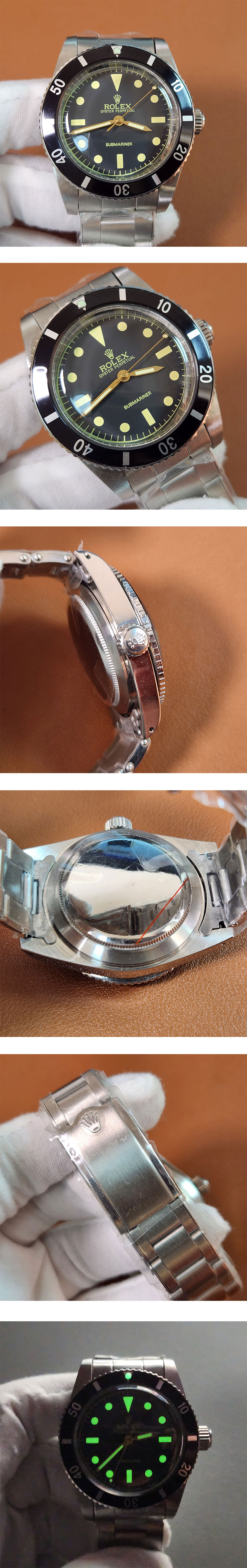 ヴィンテージ時計ロレックスサブマリーナー (RA工場)