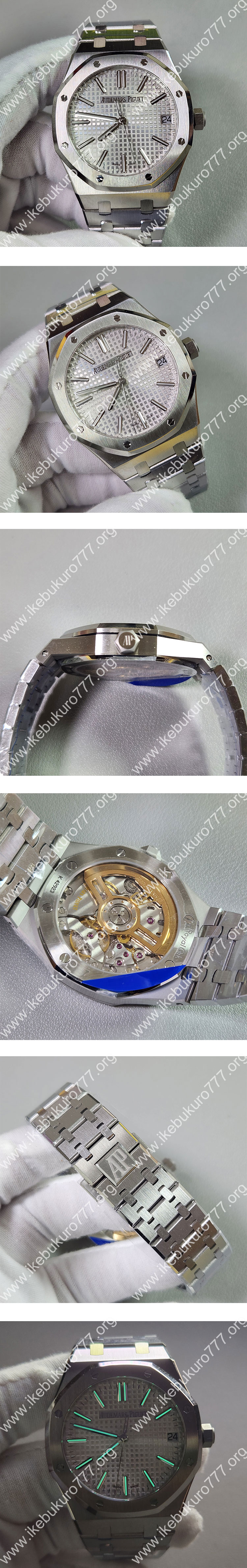 APS製 オーデマピゲスーパーコピー ロイヤルオーク オートマティック 15510ST.OO.1320ST.08 メンズ 腕時計 シルバー