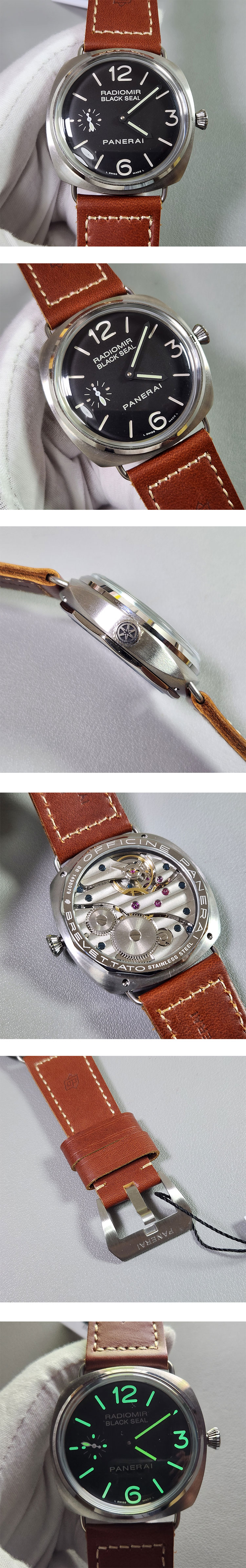 【今週特価】パネライ ラジオミール ブラック シール激安腕時計