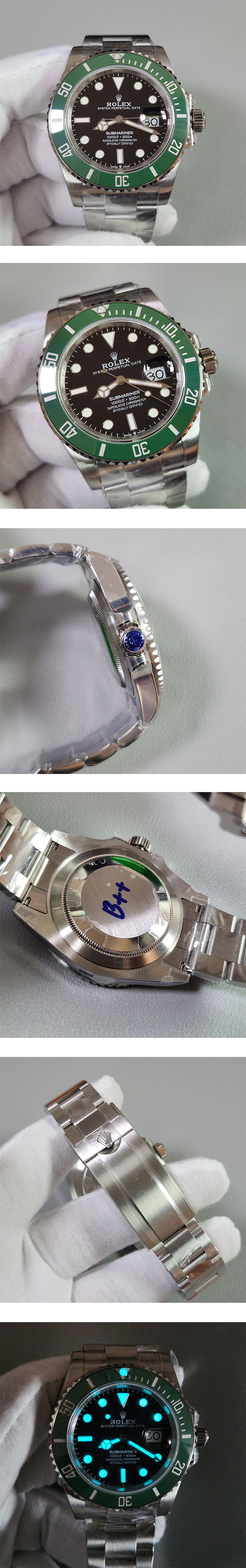 満足感高いROLEX コピー サブマリーナー デイト 126610LV. 41mm.Asian 21600振動 デイト スーパールミナンス