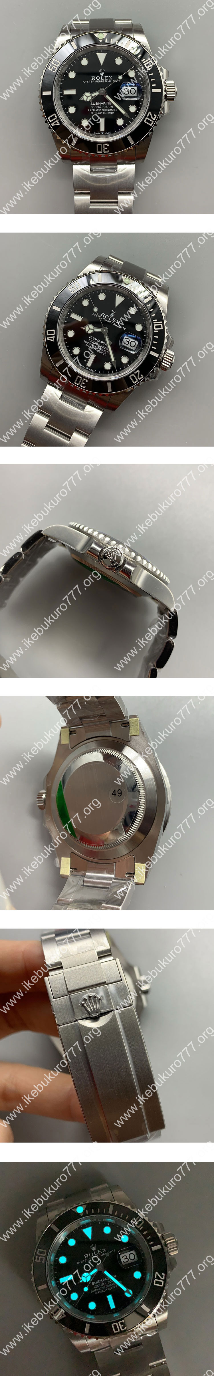 【VS工場 スーパーコピー】ロレックス サブマリーナー M126610LN-0001 ブラック 3235搭載