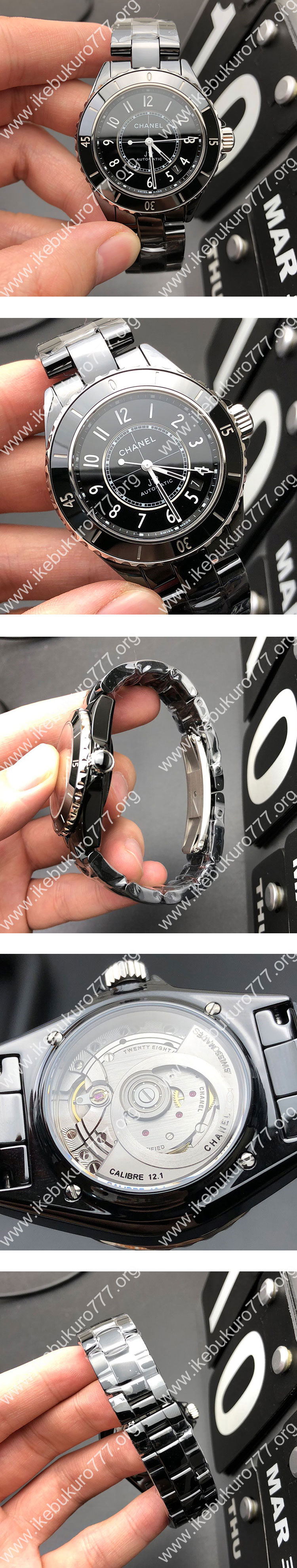 【J12工場】シャネル J12 H5697 ブラック セラミック 38mm おすすめの逸品