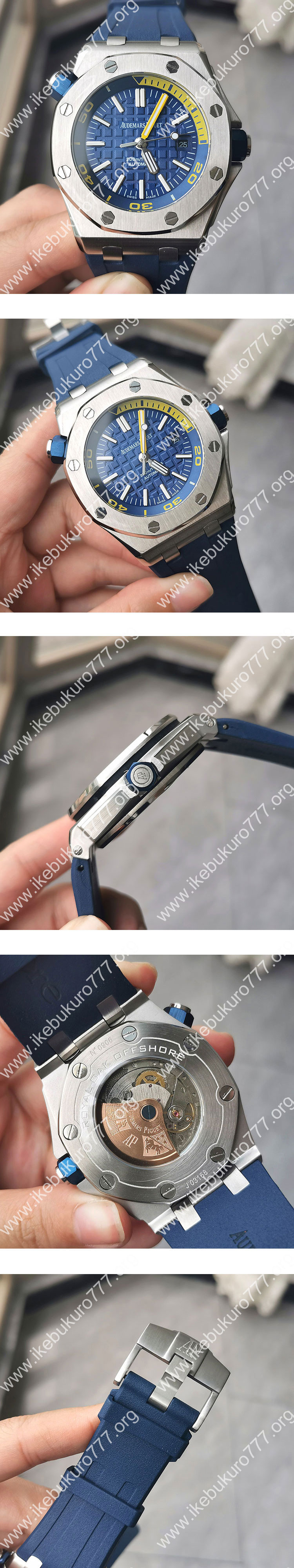 【5A工場】オーデマ・ピゲコピー 15710ST.OO.A027CA.01 ロイヤルオークオフショア  ブルー