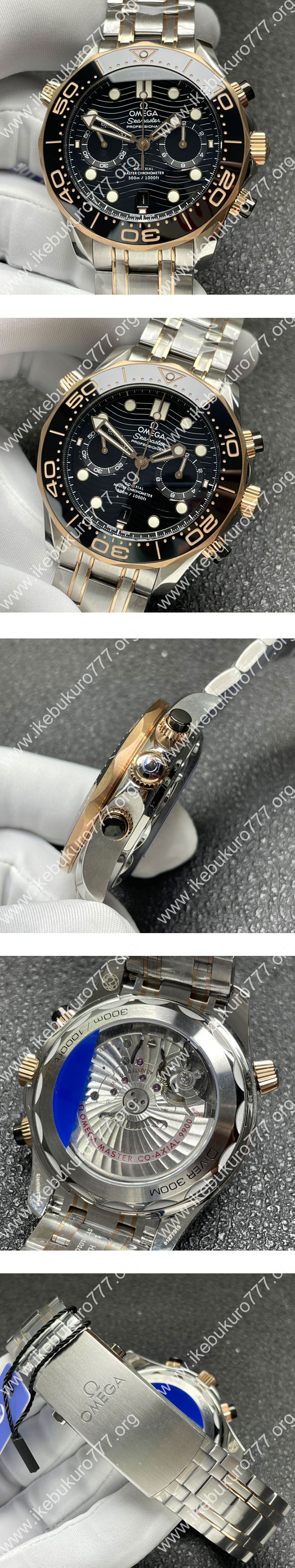 N1製 最高精密 オメガ シーマスター ダイバー コーアクシャル マスタークロノメータークロノグラフ 210.22.44.51.01.001 ダイバーズウォッチ