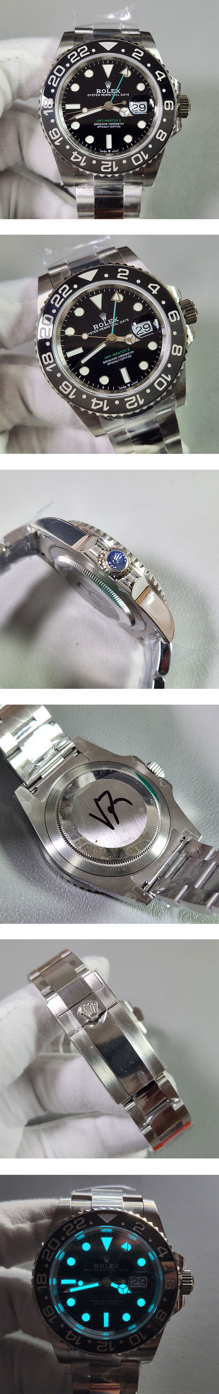 新品入荷ロレックスGMTマスターII 126710GRNR-0004(GM製造メーカー生産)