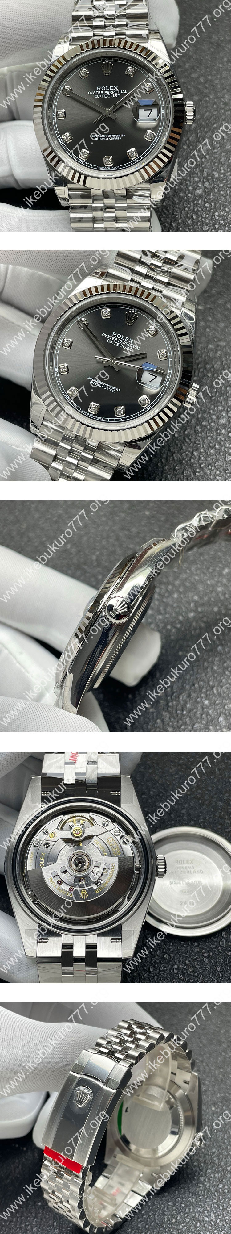 VS工場製 ロレックスコピー M126334-0006 デイトジャスト 41mm グレー 優れた精度