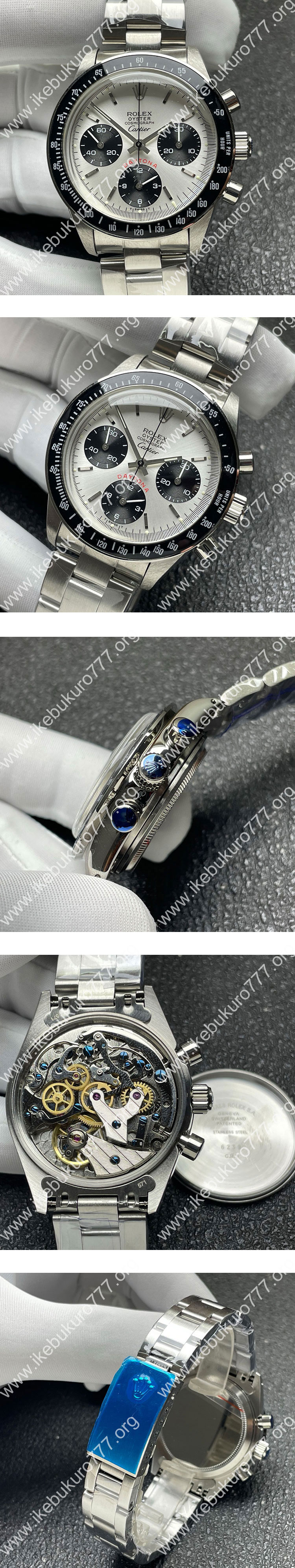 (TW製 Cartier White Dial)ロレックスコピー デイトナ6263 おすすめの逸品