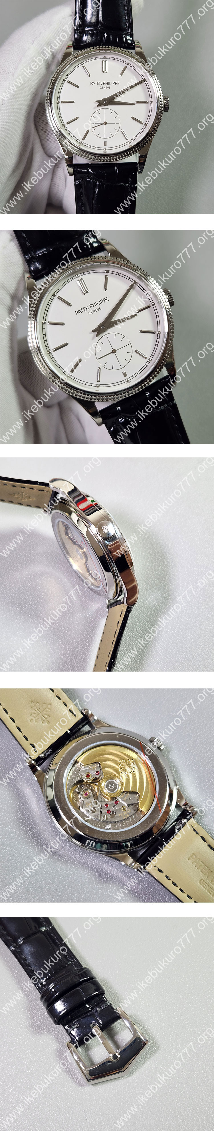 TW製 パテック・フィリップコピー 6119G カラトラバ 39mm シルバーホワイト 目玉商品