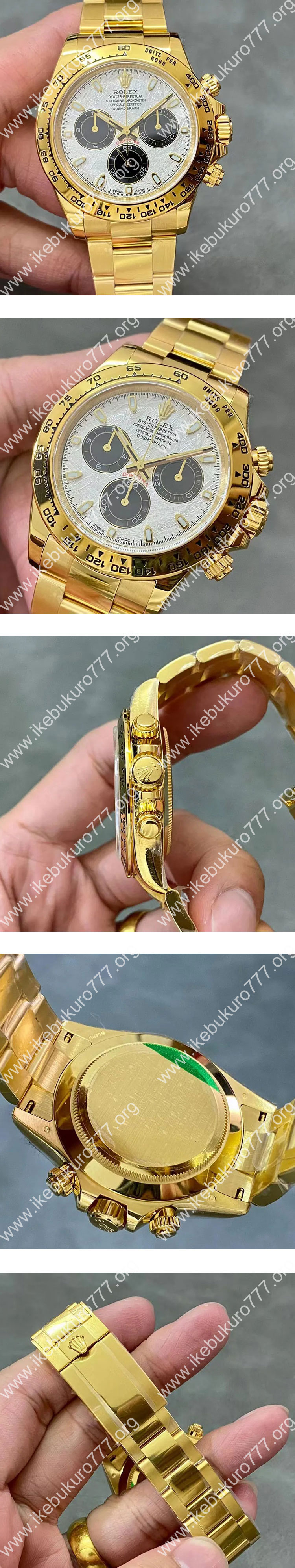 【QF製 4130搭載】ロレックス デイトナ M116508-0015 メテオライト 加重版スーパーコピー