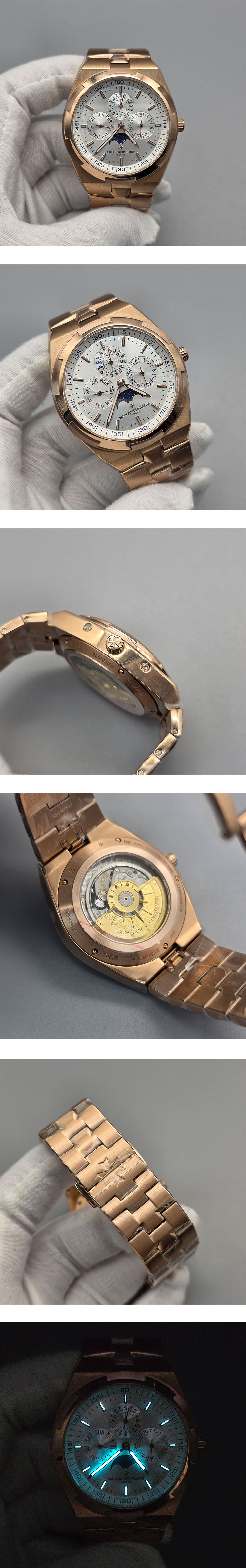 JC腕時計通販 ヴァシュロン・コンスタンタンコピー 4300V/220R-B064 オーヴァーシーズ・エクストラフラット・パーペチュアルカレンダー