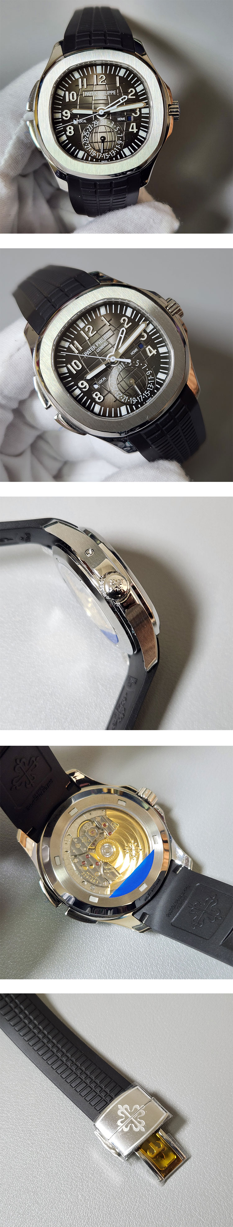 ZF製最高級レプリカ時計パテック・フィリップ アクアノート トラベルタイム 5164A-001