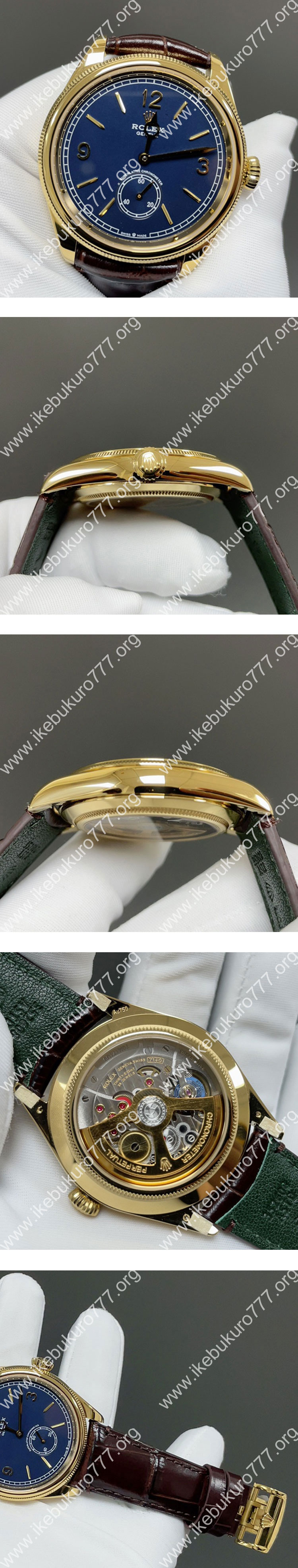 加重版 ロレックスコピー時計 52508 パーペチュアル1908 ブルー 8+製 24時間注文受け