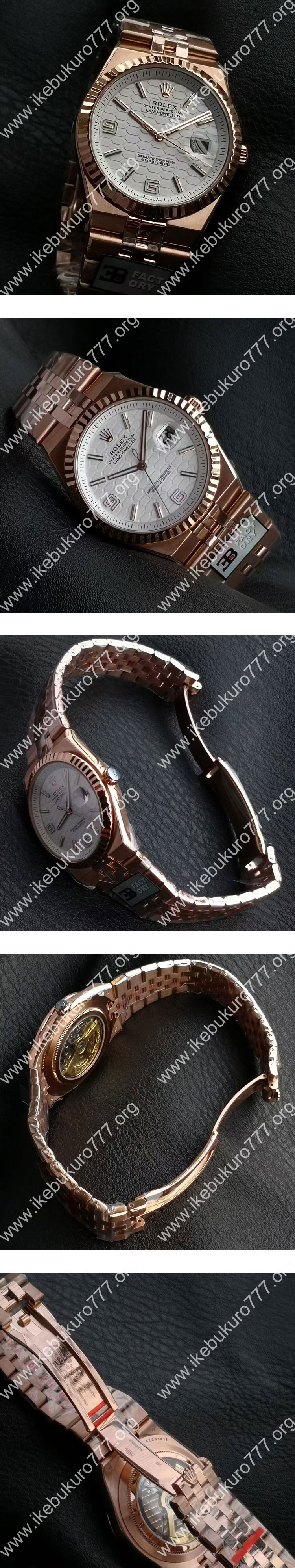 【EB工場】ロレックス 127335-0001 ランドドゥエラー 40mm シルバー 加重版  スーパーコピー時計