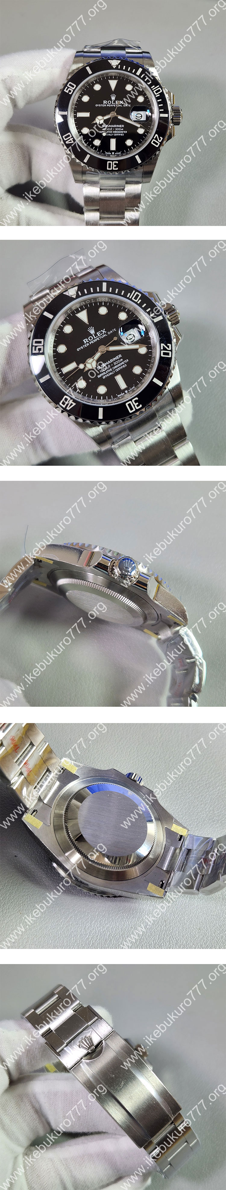 【VS工場】ロレックススーパーコピー サブマリーナー M126610LN-0001 ブラック 3235搭載