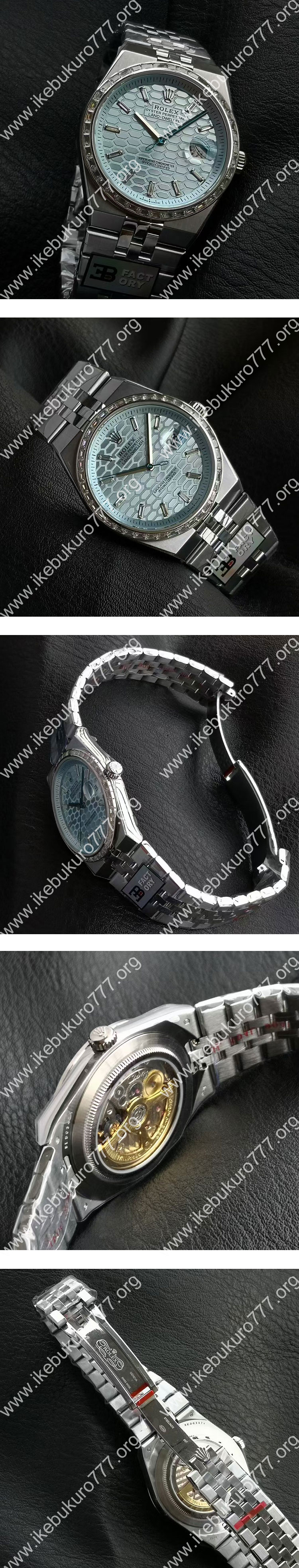 EB製 ロレックス 127386TBR-0001 ランドドゥエラー 40mm アイスブルー スーパーコピー通販