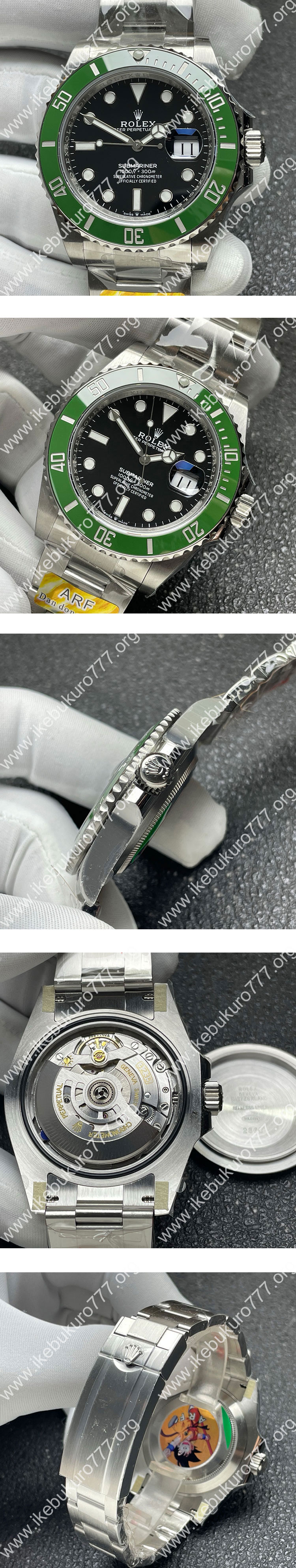 【ARF製 第4世代】最強のロレックスコピー サブマリーナーM126610LV-0002 本物と見間違える