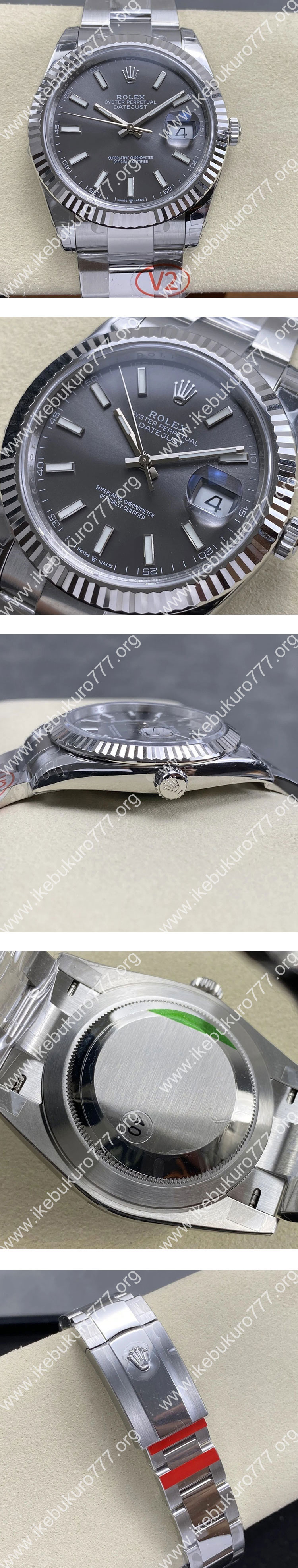 VS工場製 ロレックスコピー M126300-0007 デイトジャスト 41mm スレート 人気上昇レプリカ時計