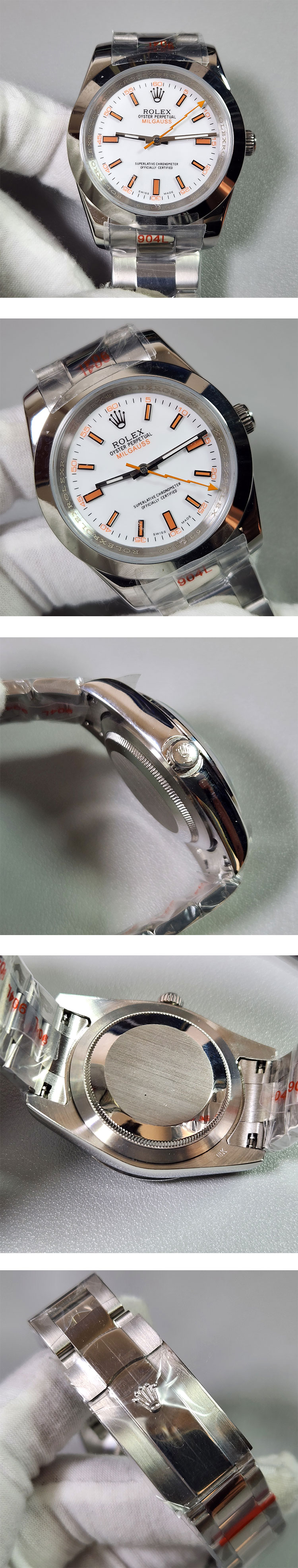 2024Rolex時計 ロレックス コピー ミルガウス シリーズ  21600振動 116400-0002
