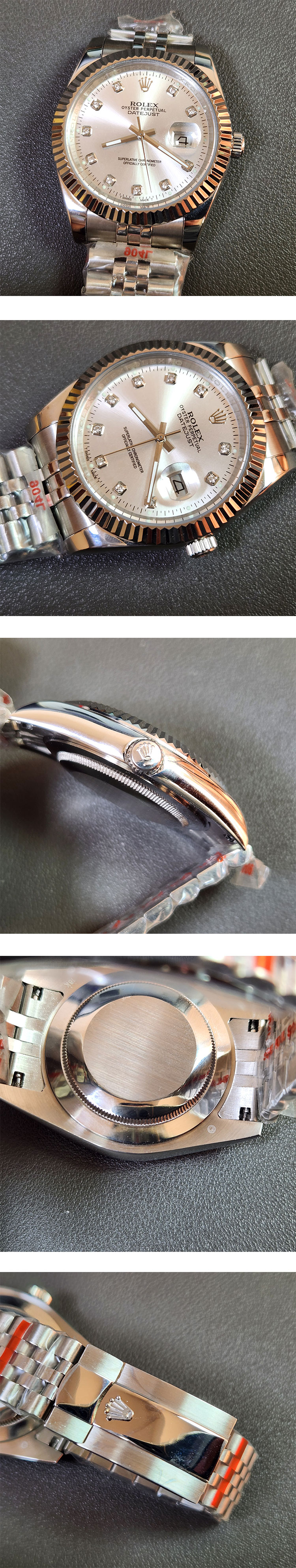 新品発売 ROLEXコピー時計 デイトジャスト41mm 126334 2813ムーブ搭載 日付表示 ぎんはく‐しょく
