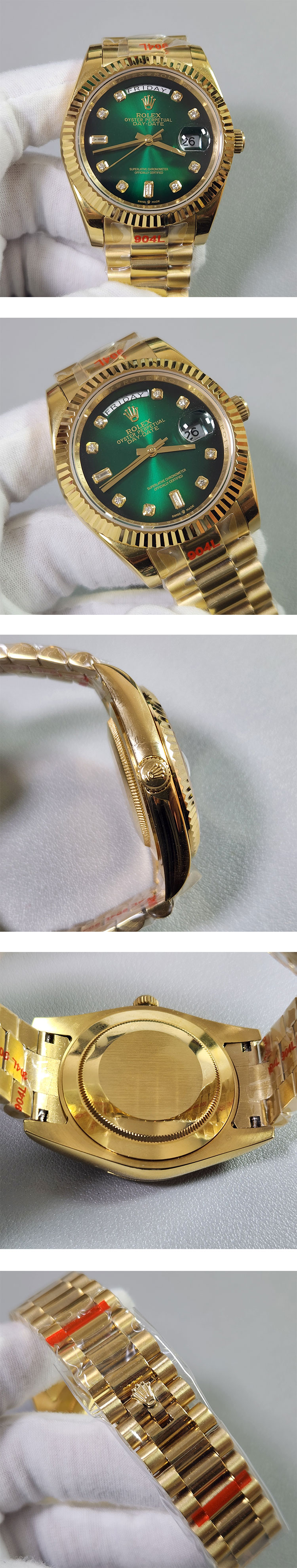 TT製 ロレックス デイデイトシリーズ 41mm ブランド時計コピー