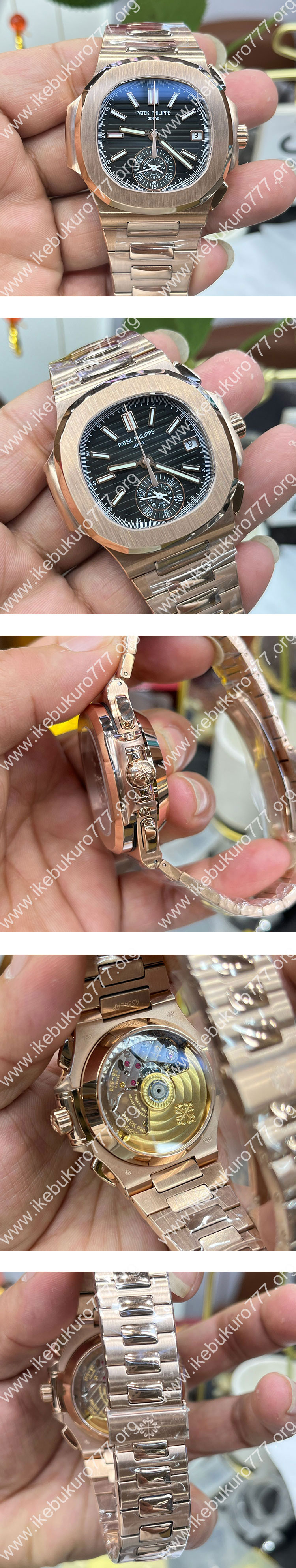[3K製]パテック・フィリップコピー ノーチラス クロノグラフ 5980/1R-001 国際通販