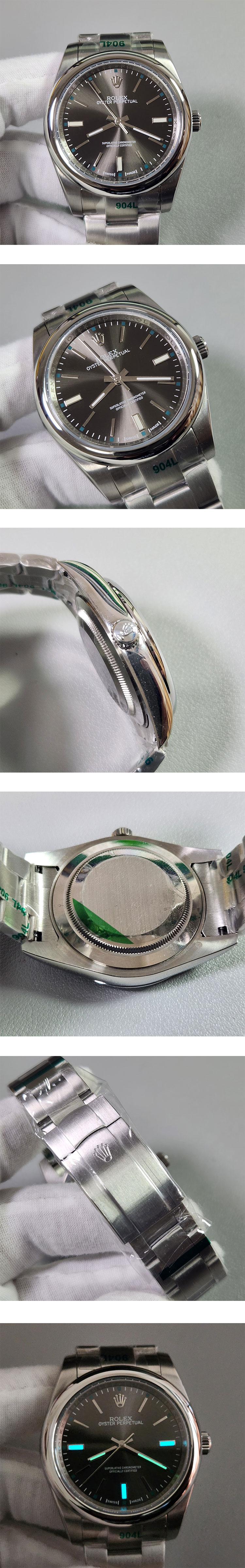 TT製 メンズ腕時計 ロレックスコピー オイスターパーペチュアル 114300-0001
