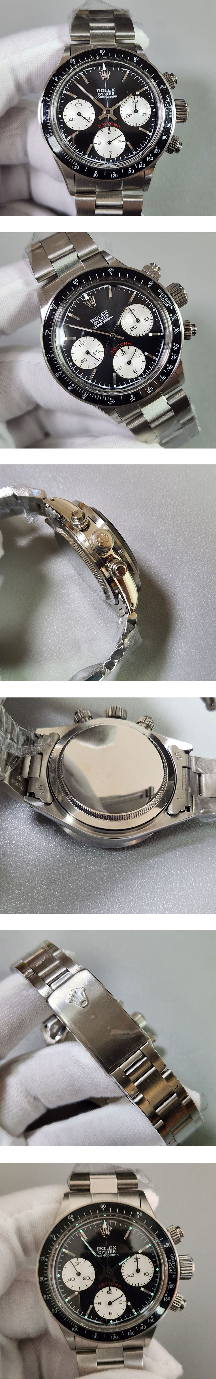 希少 超大人気 ロレックス 旧型デイトナ・手巻 Ref.6263 黒 スーパーコピー通販