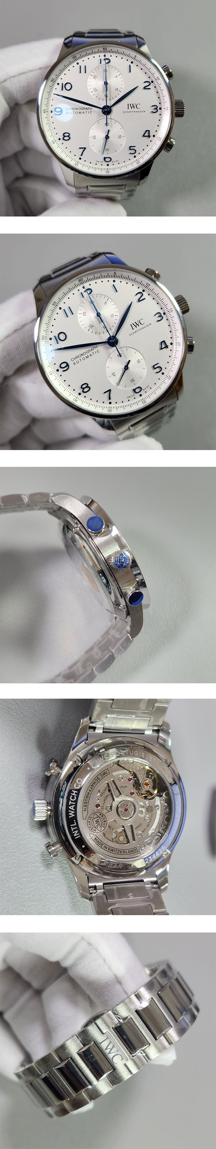 IWC最高級コピー時計 ポルトギーゼ・クロノグラフ IW371617 69355ムーブメント搭載! ZF工場製