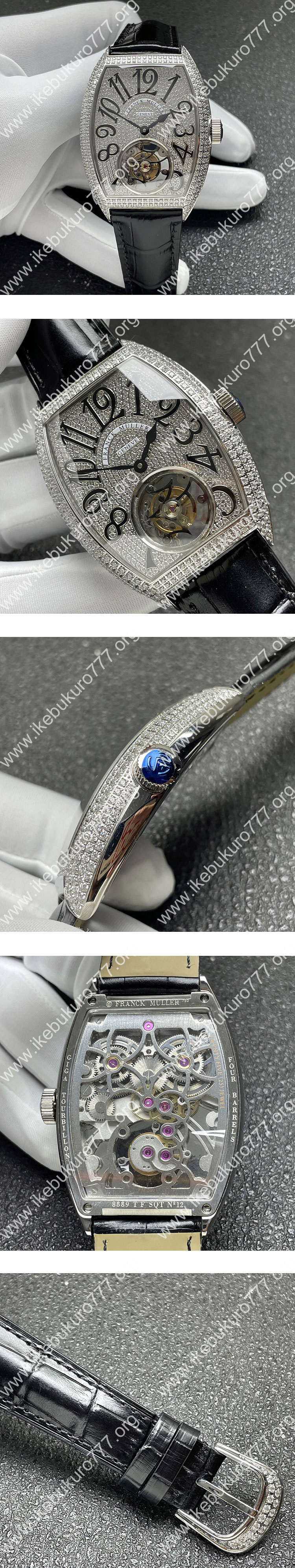【ABF工場】フランクミュラー 8889 TF SQT エテルニタス トゥールビヨン搭載(手巻き)  大好評ストア