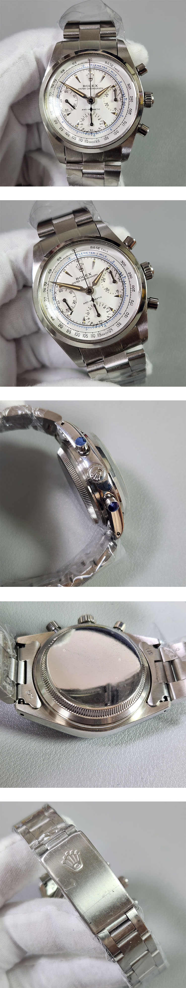 RA製 入手困難 オイスタークロノグラフ プレデイトナ Ref.6234 アンティーク品 ロレックスコピー 腕時計