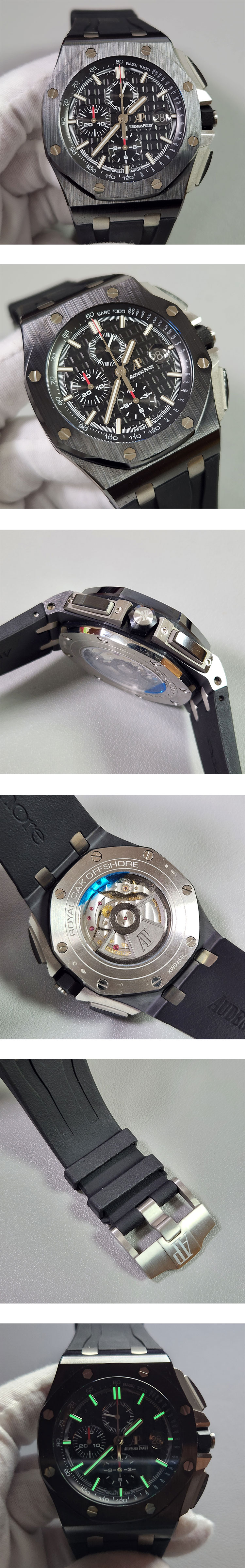 オーデマピゲ 26405CE.OO.A002CA.01 ロイヤルオーク オフショアクロノグラフ，フォージドカーボン（JF工場）