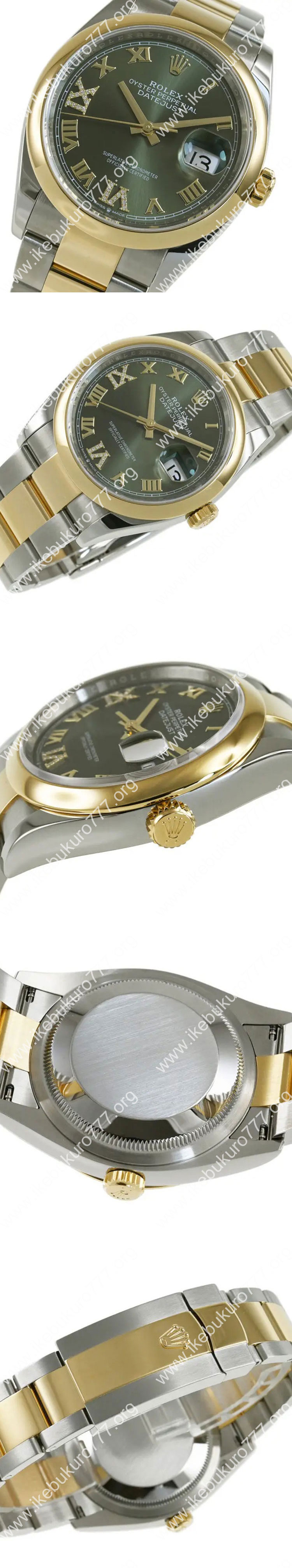 GM製 ロレックスコピー M126203-0026 デイトジャスト 36mm オリーブグリーン 高精度 3235搭載