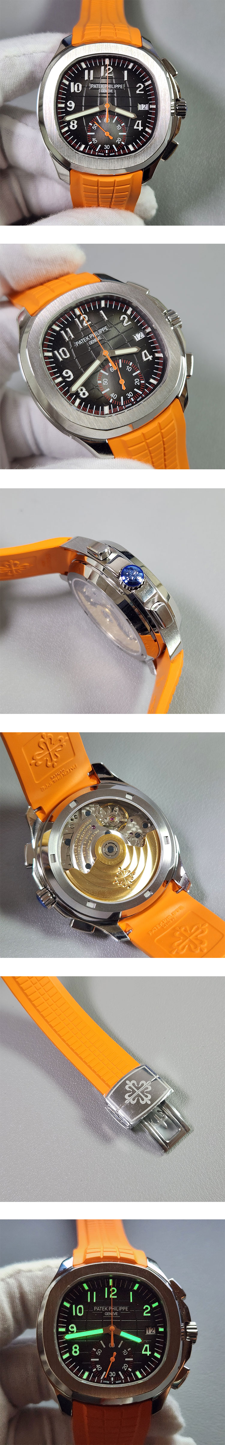 パテック・フィリップ スーパーコピー時計 アクアノート クロノグラフ 5968A-001  メーカーYL工場