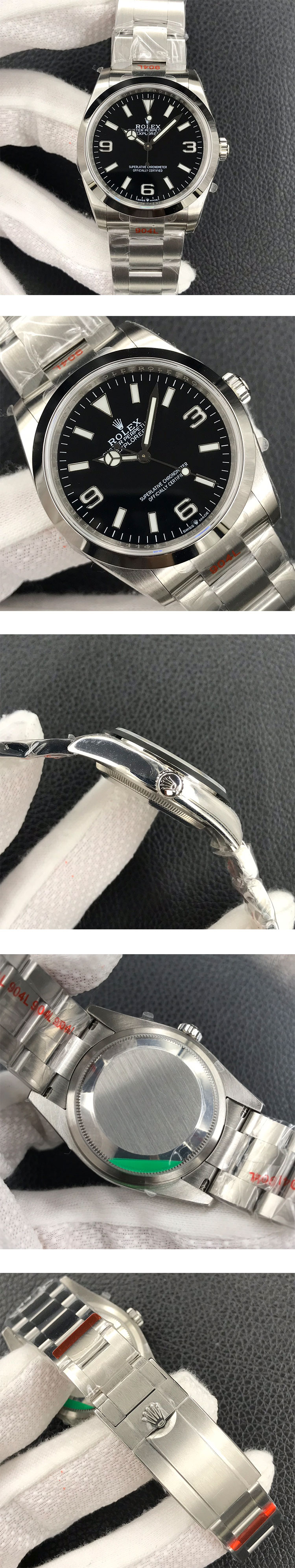 ロレックスコピー時計 エクスプローラー 3230ムーブメント搭載！36mm,M124270-0001