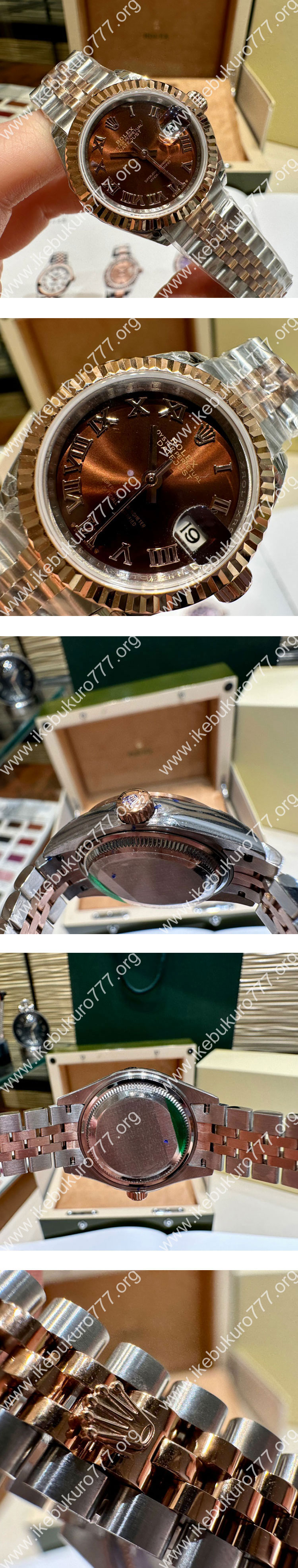 GM製新品 ロレックスコピー M279171-0009 デイトジャスト 28mm チョコレートローマ 安心と信頼の通販