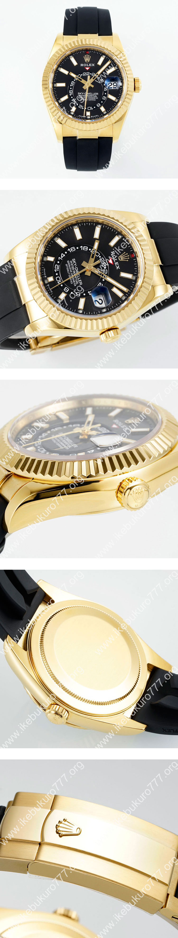 【9002搭載、42mm】最高級ロレックスコピーm336238-0003 スカイドゥエラー ブラック ZF工場