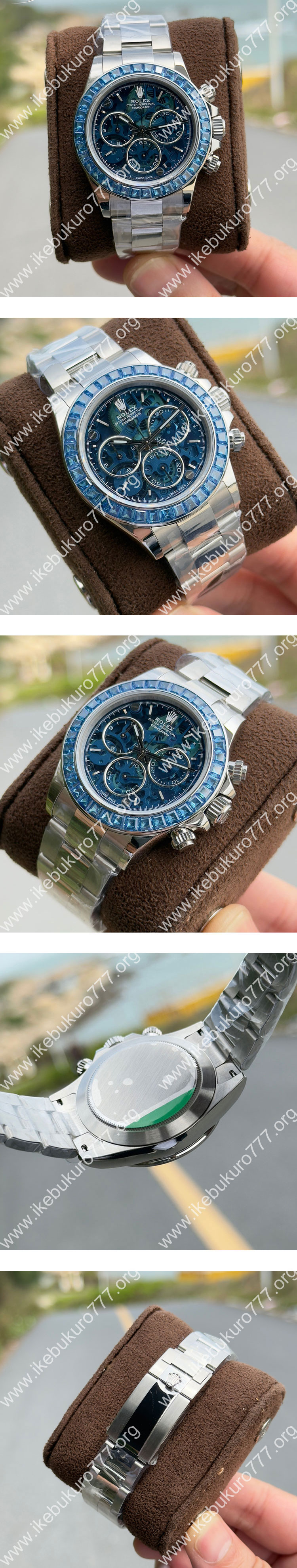 PPM製 Artisans de Genève改装 ロレックスコピー 116500LN コスモグラフ デイトナ 40mm ブルー