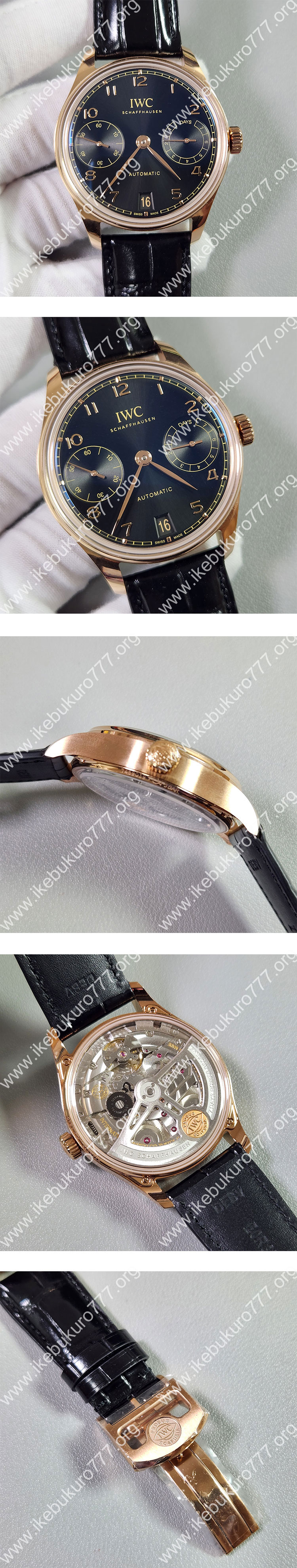 [芸能人愛用] IWCコピー 腕時計 ポルトギーゼ オートマティック 42mm IW501707 極美品 APS工場製