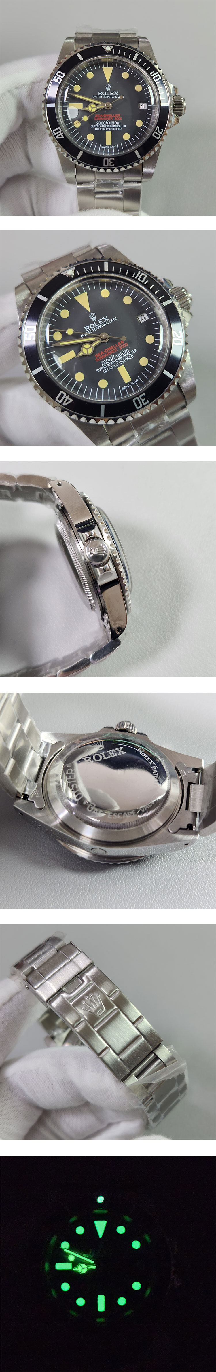 ロレックス 赤シードゥエラー 1665 Swiss ETA社 2836