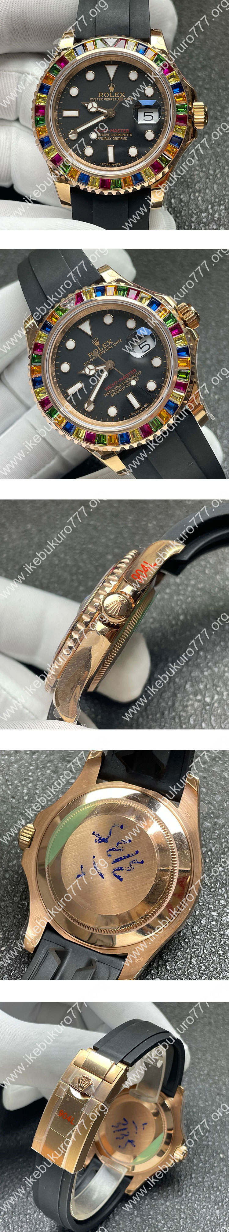 【GM工場 3135搭載】ロレックスコピー 116695SATS ヨットマスター 40mm 904L 優等商品