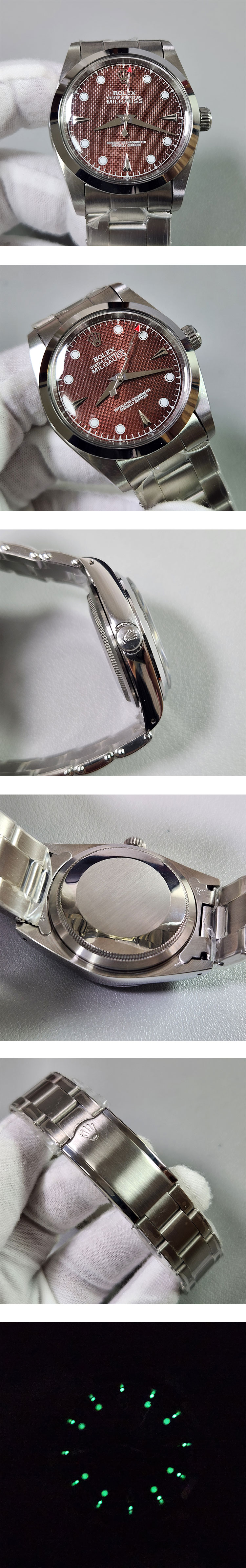 ロレックスコピー 6541 ミルガウス ムーブメント:21600振動(36mm)