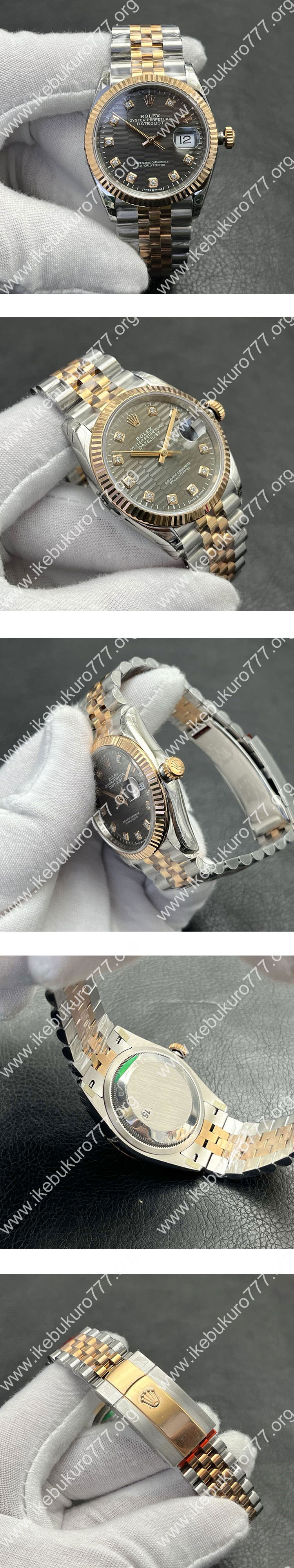 【GM製 3235搭載】ロレックスコピー M126231-0041 デイトジャスト 36mm スレート文字盤
