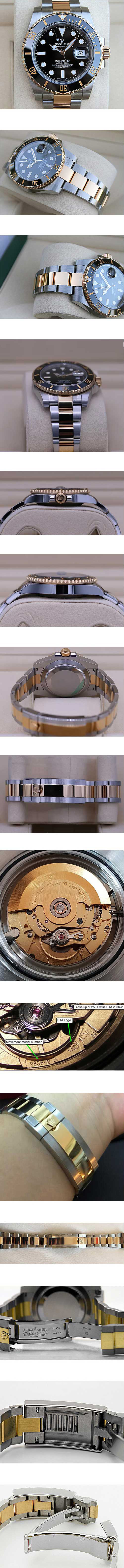 愛用時計ロレックス サブマリーナー116613LN(GM製造メーカー)