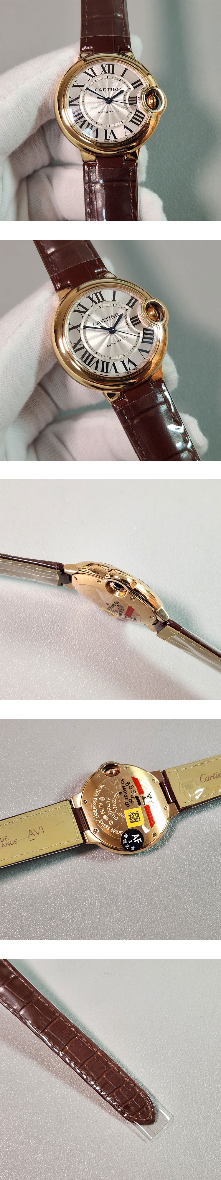 レディース時計コピー(AF工場)カルティエ バロンブルー ドゥ カルティエ 33mm  W6920097(レディース)