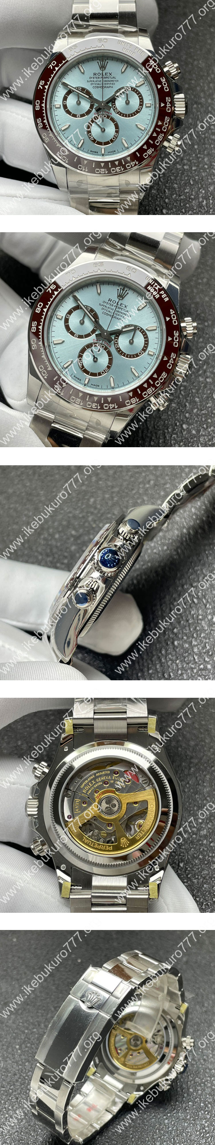 VS工場 加重版 ロレックスコピー M126506-0001 スモグラフ デイトナ 40mm 4131搭載 アイスブルー